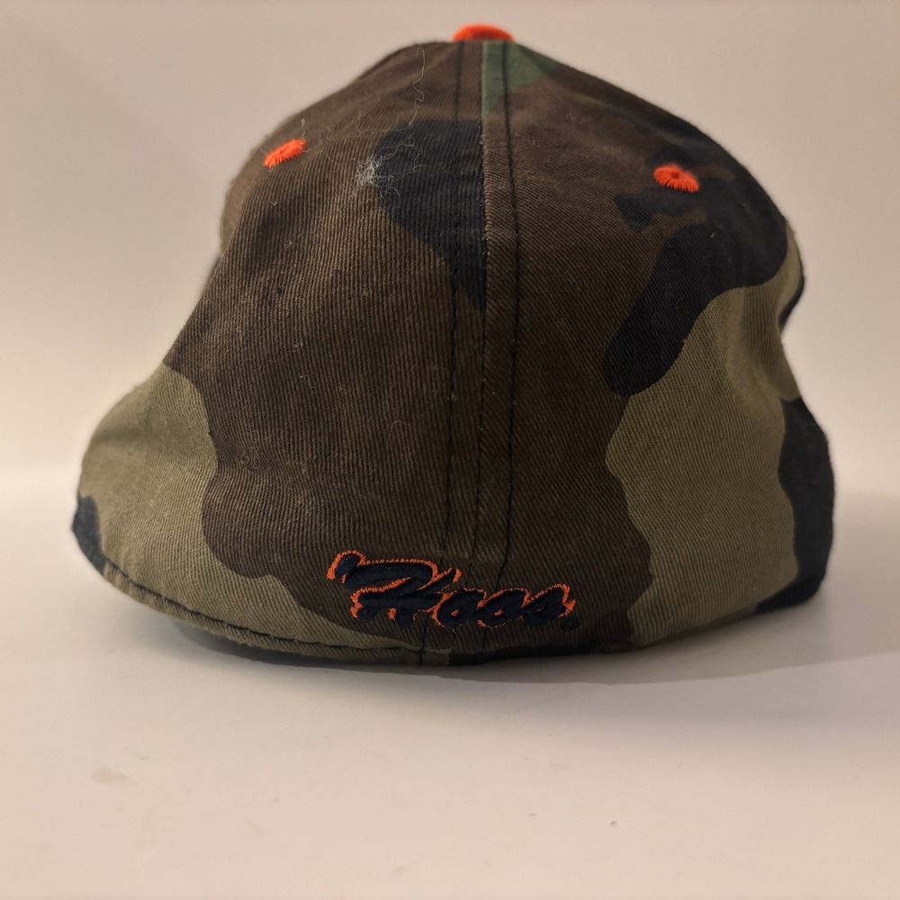 Y2K New Era Mens 7 1/4 Virginia Cavaliers Camo Hat NCAA 59Fifty Fitted Cap Hoos - Picture 3 of 7